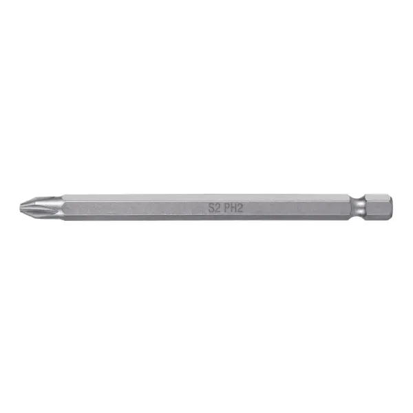Set De 5 Puntas Industrial Estrella Ph2 De 4" Zanco 1/4" Truper (PUDE-1402 - 101812)