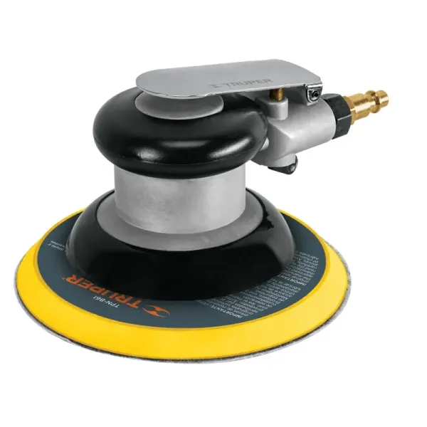 Lijadora Neumática Orbital De 6", Eje 3/16", 10.000 Rpm Truper (TPN-861-2 - 101895)