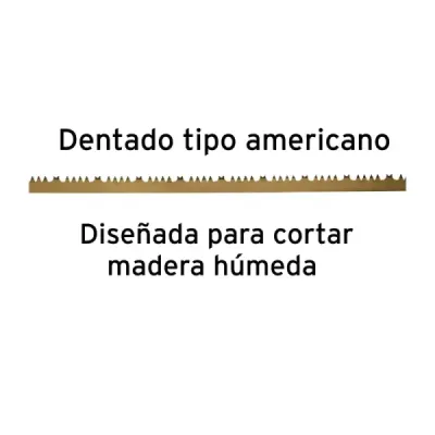 Marco Jardinero Tubular 21", Dientes Templados Profesional Truper