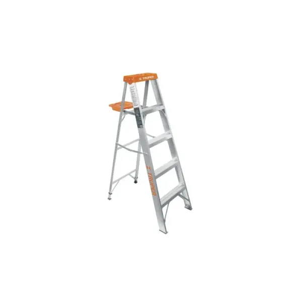 Escalera De 5 Escalones - 4 Peldaños Con Bandeja, Tipo 2 Truper (EST-24 - 10264)