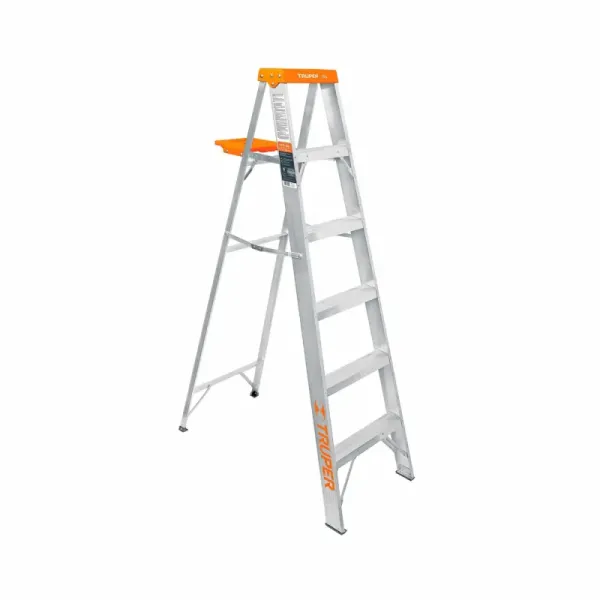 Escalera De 6 Escalones - 5 Peldaños Con Bandeja, Tipo 2 Truper (EST-25 - 10335)