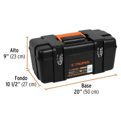 Caja De Herramientas Industrial De 51 Cm Con Charola Truper
