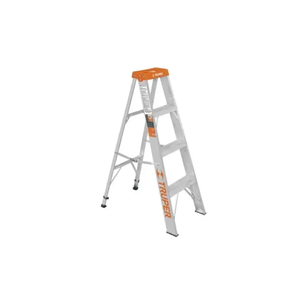 Escalera De 4 Escalones - 3 Peldaños Con Bandeja, Tipo 2 Truper (EST-23 - 10435)