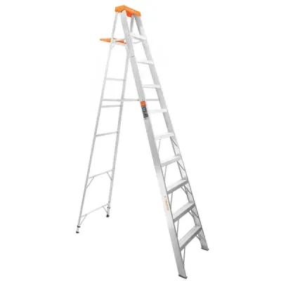 Escalera De 10 Escalones - 9 Peldaños Con Bandeja, Tipo 2 Truper