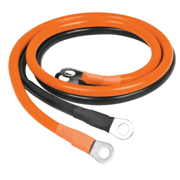 Cables Para Inversor De Corriente 90 Cm, 3 Awg, 200 A Truper (INCO-CAB - 10493)