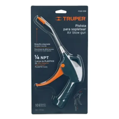 Pistola Sopleteadora Plástica Alto Impacto De 90 Psi Truper