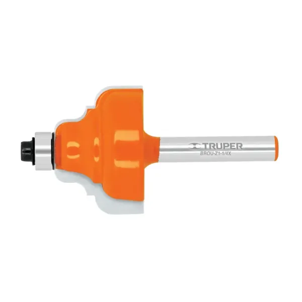 Fresa Zafiro Con Balinera, Diámetro 1.1/4", Corte 21.5 Mm Truper (BROU-Z1-1/4X - 10675)