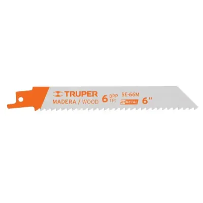 Set 2 Seguetas Para Madera Sierra Sable 6' Truper 6 Dpp