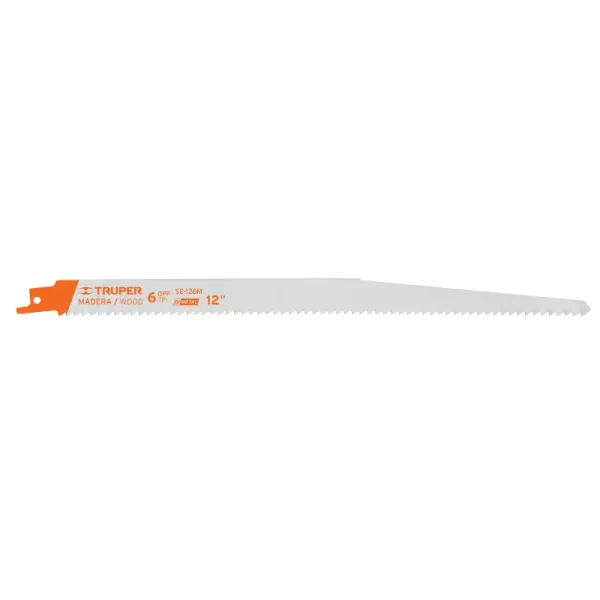 2 Seguetas Para Sierra Sable 12", 6 Dpp Para Uso En Madera Truper (SE-126M - 10789)