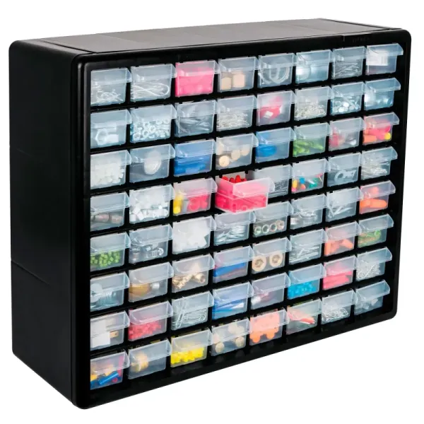 Caja Organizadora 64 Compartimientos 51x40x16cm Truper (ORG-64 - 10895)