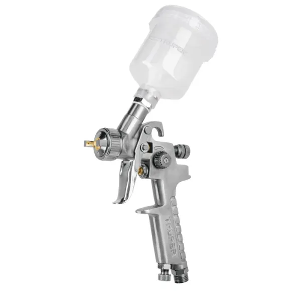 Pistola Para Pintar De Gravedad Hvlp 120 Ml, Boquilla 1.0 Mm Truper (PIPI-410 - 11097)