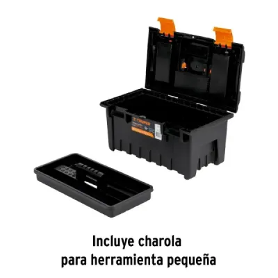 Caja De Herramientas De 27 Cm Con Charola Y Compartimientos Truper