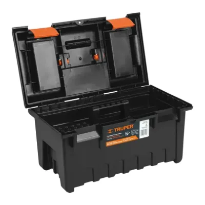 Caja De Herramientas De 27 Cm Con Charola Y Compartimientos Truper