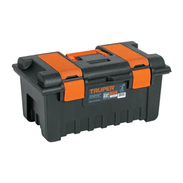 Caja De Herramientas De 32 Cm Con Charola Y Compartimientos Truper (CHA-22NC - 11145)