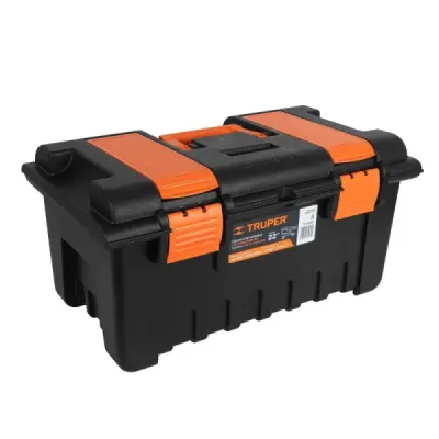 Caja De Herramientas De 32 Cm Con Charola Y Compartimientos Truper