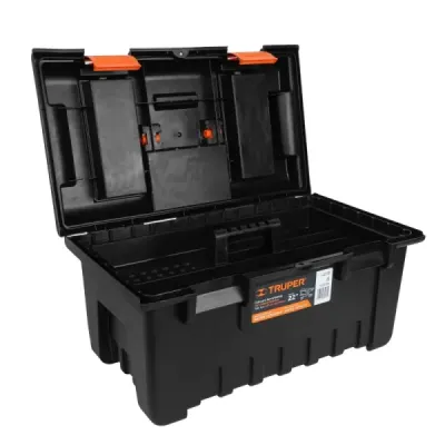 Caja De Herramientas De 32 Cm Con Charola Y Compartimientos Truper