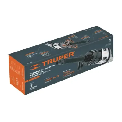 Pistola De Impacto Industrial De 1", Torque De 1.800 Lb/Ft Truper