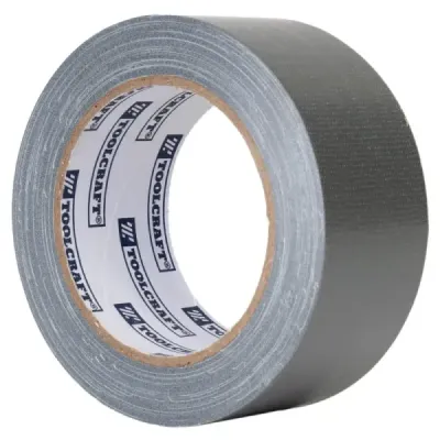 Cinta Para Ducto 27 M Toolcraft Gris Hot Melt 48 Mm