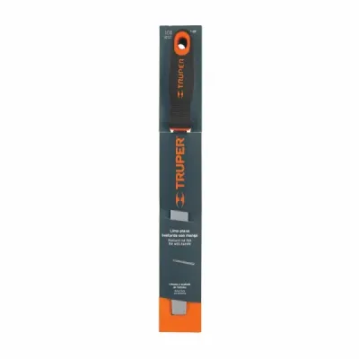 Lima Plana Bastarda De 10", Mango Comfort Grip Truper