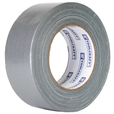 Cinta Para Ducto 45 M Toolcraft Gris Hot Melt 48 Mm