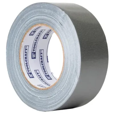 Cinta Para Ducto 45 M Toolcraft Gris Hot Melt 48 Mm