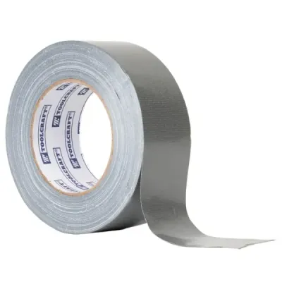Cinta Para Ducto 45 M Toolcraft Gris Hot Melt 48 Mm