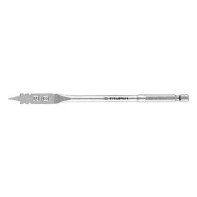 Broca Espada Para Madera De 3/8", Zanco Hexagonal 1/4" Truper