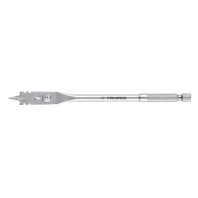Broca Espada Para Madera De 7/16", Zanco Hexagonal 1/4" Truper