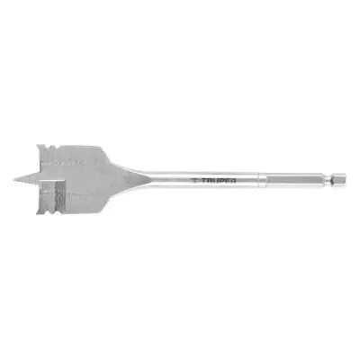 Broca Espada Para Madera De 1.1/2", Zanco Hexagonal 1/4" Truper