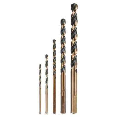 Juego De 5 Brocas Acero Rápido Para Metal, Madera Y Plástico Truper
