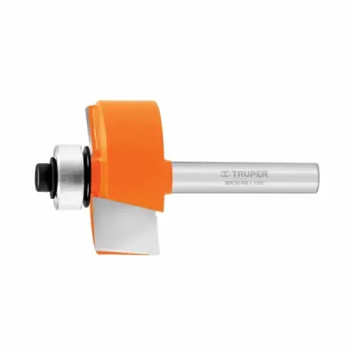 Fresa Rebajadora Con Balinera, Diámetro 1.1/4", Corte 13 Mm Truper