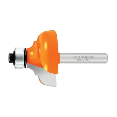 Fresa Clásica Con Balinera, Diámetro 1.3/8", Corte 17.5 Mm Truper