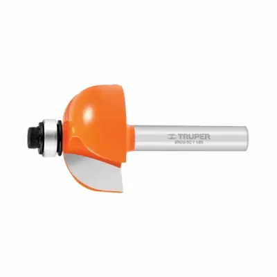 Fresa Cuarto Bocel Balinera, Diámetro 1.1/8", Corte 14 Mm Truper