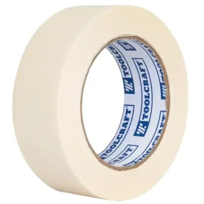 Cinta Enmascarar 1.1/2' X 50 M Toolcraft Adhesivo De Hule