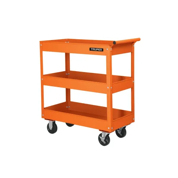 Carro De Servicio Móvil Truper 3 Secciones Capacidad 120kg (CARRO-3 - 11528)