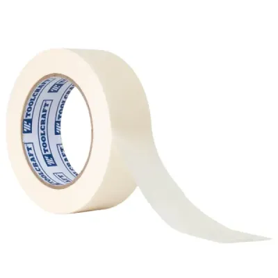 Cinta Enmascarar 1.1/2' X 50 M Toolcraft Adhesivo De Hule