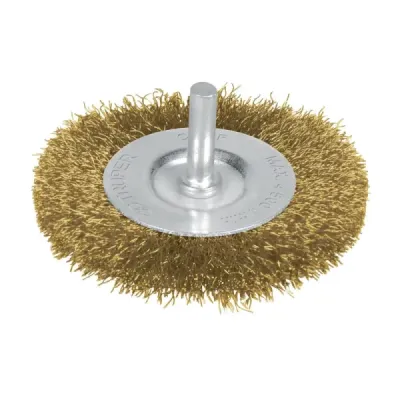 Grata Circular De Alambre Fino De 1.1/2", Zanco De 1/4" Truper