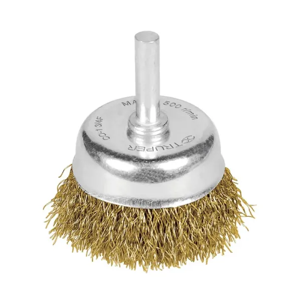 Grata Copa De Alambre Fino De 2.3/4", Zanco De 1/4" Truper (CO-2-3/4F - 11592)