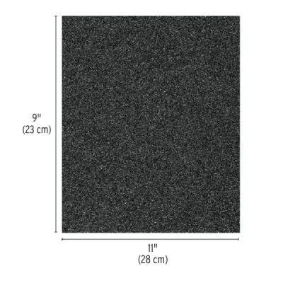 Lija De Agua Grano 100 23 Cm X 28 Cm De Carburo De Silicio Truper
