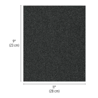 Lija De Agua Grano 180 23 Cm X 28 Cm De Carburo De Silicio Truper