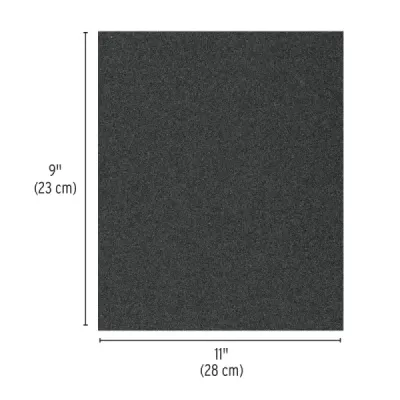Lija De Agua Grano 240 23 Cm X 28 Cm De Carburo De Silicio Truper