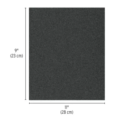Lija De Agua Grano 280 23 Cm X 28 Cm De Carburo De Silicio Truper