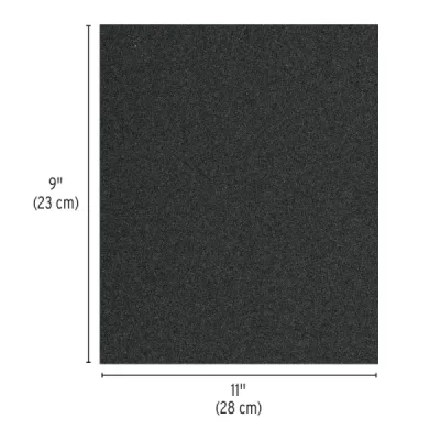 Lija De Agua Grano 320 23 Cm X 28 Cm De Carburo De Silicio Truper