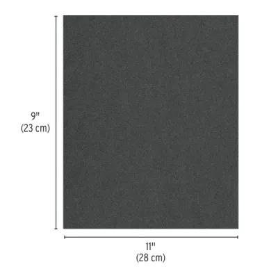 Lija De Agua Grano 400 23 Cm X 28 Cm De Carburo De Silicio Truper