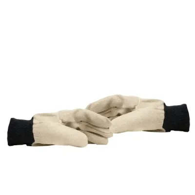 Guantes De Tela Tipo Loneta Unitalla Toolcraft Jardinería