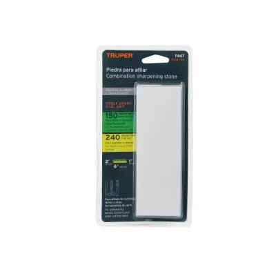 Bloque Afilador Cuchillas Grano 150-240 Largo 15cm Truper