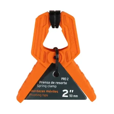 Prensa De Resorte, Largo De 2", Apertura De 1" Profesional Truper