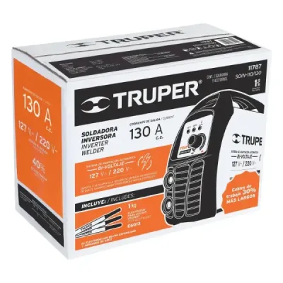 Soldador Inversor De Corriente De 130 A Y Doble Voltaje Truper