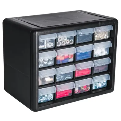 Caja Organizadora 16 Compartimientos 27x22x16cm Truper