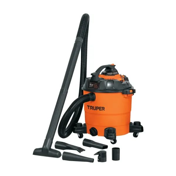 Aspiradora Sopladora 3700 W 45 L Truper Sólidos Y Líquidos (ASP-12S - 12093)